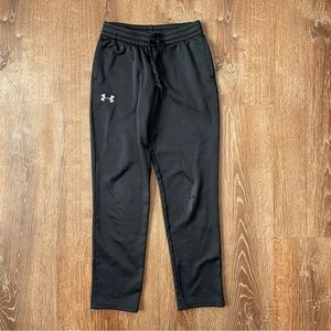 🎯3/$10 Under Armour UA Boy’s ColdGear Black Athletic Pants Youth Large L